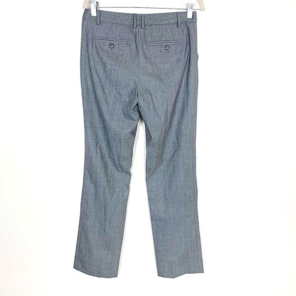 Gap Wool Trouser Pants Straight Leg Gray Women's Size 2 Long - Picture 2 of 6
